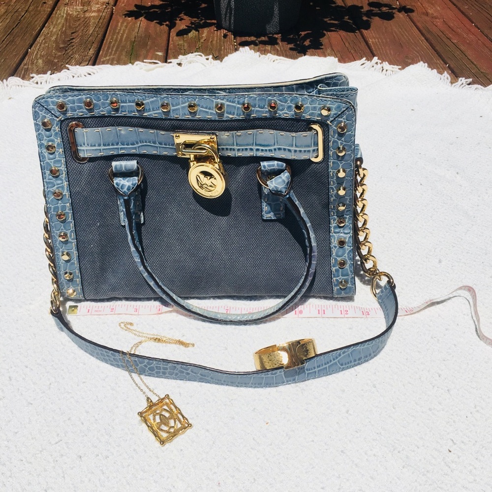 Michael Kors} Studded JeanHamilton - Picture 1 of 7